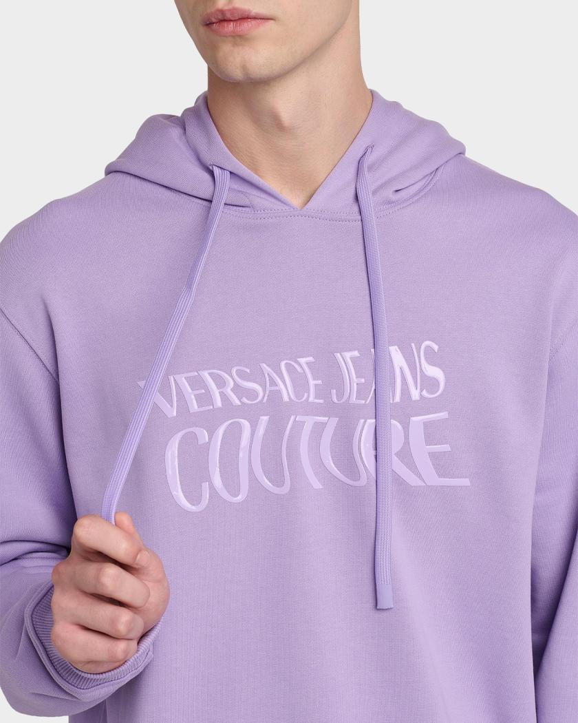 Versace Jeans Couture Logo Hooded Sweatshirt | Neiman Marcus