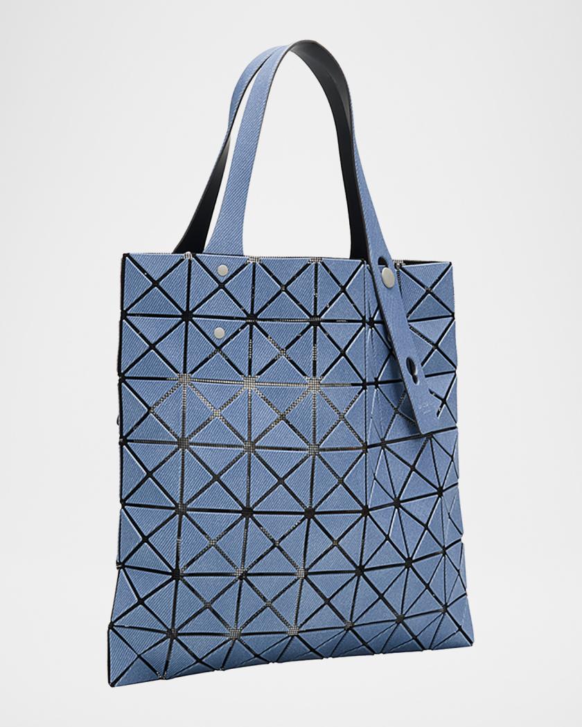 BAO BAO ISSEY MIYAKE Prism Denim Geometric Tote Bag | Neiman Marcus