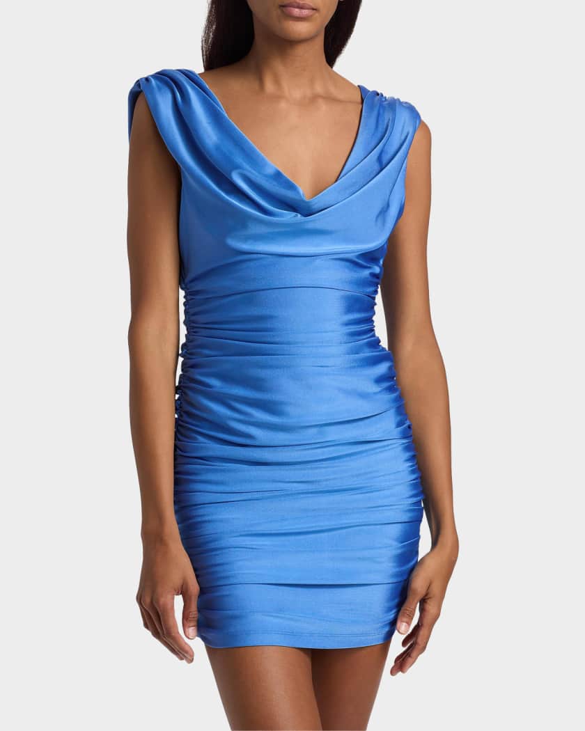 stretch satin bodycon mini dress Azazie Green Corset Mermaid Short Homecoming Dresses Lace Up Open Back Stretch Satin Wrap