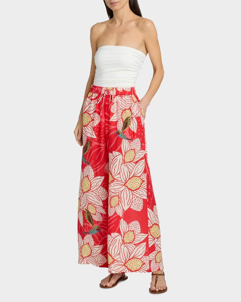 Johnny Was Johnny Was x Ashley Percival Zerua Wide-Leg Pants