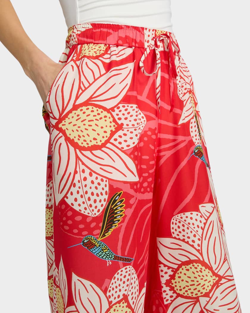 Johnny Was Johnny Was x Ashley Percival Zerua Wide-Leg Pants