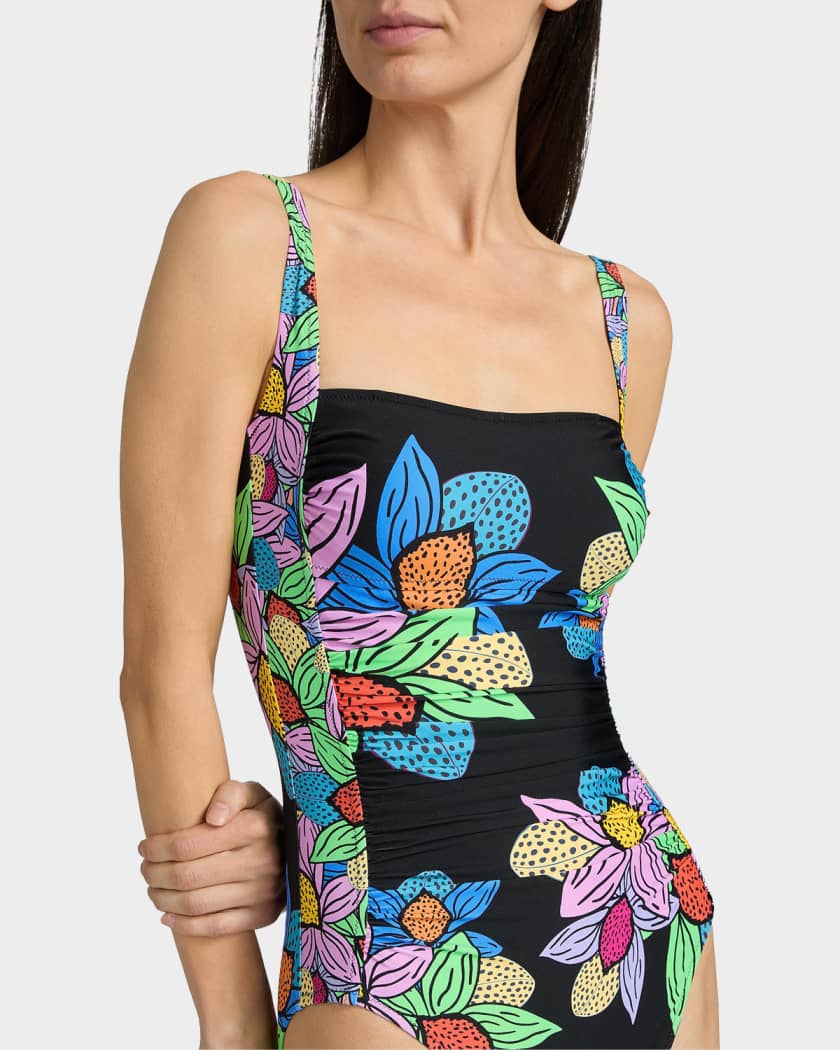 Johnny Was Johnny Was x Ashley Percival Marilyn Printed One-Piece