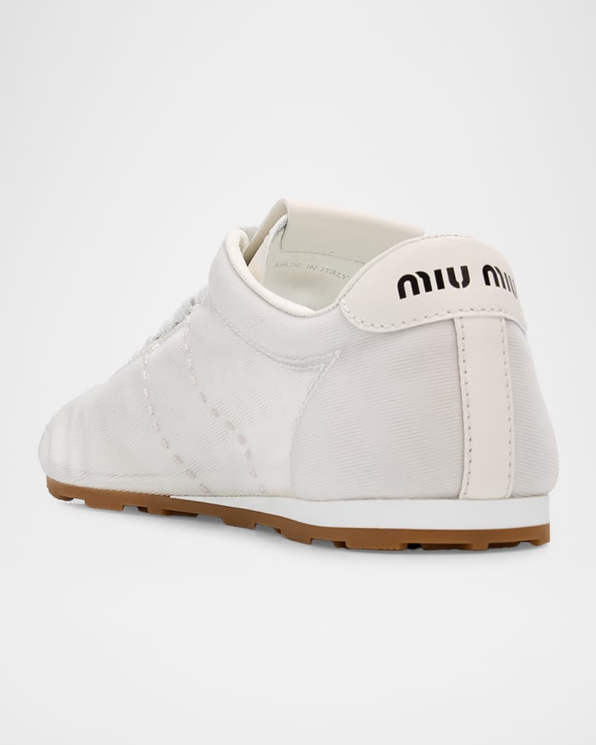 Miu Miu Mesh Retro Runner Sneakers | Neiman Marcus