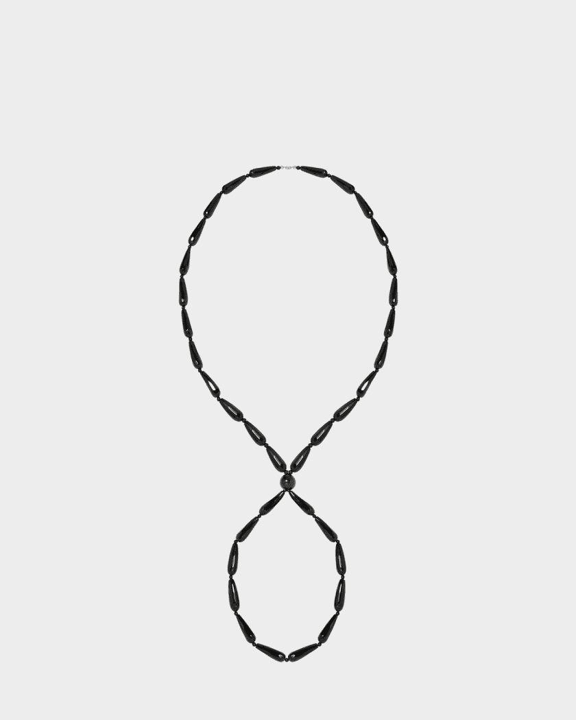 00s ifsixwasnine ネックレス AVATA/BLKDEV/ONIX Jennifer Behr Ava Onyx Beaded Necklace | Neiman Marcus