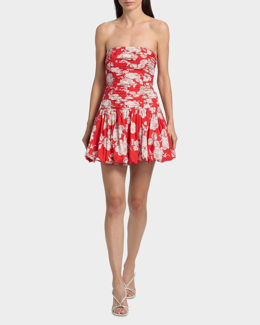 Cara Cara Montreal Mini Dress 4 / Rosebud Red