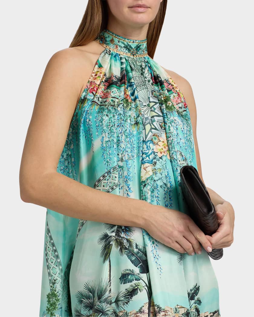 Camilla Women's Balearic Halter Maxi Dress - Balearic one-size