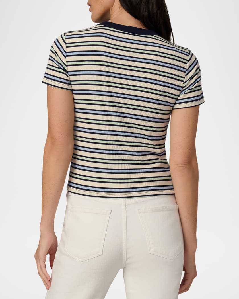 Joe's Jeans The Striped Baby Tee | Neiman Marcus