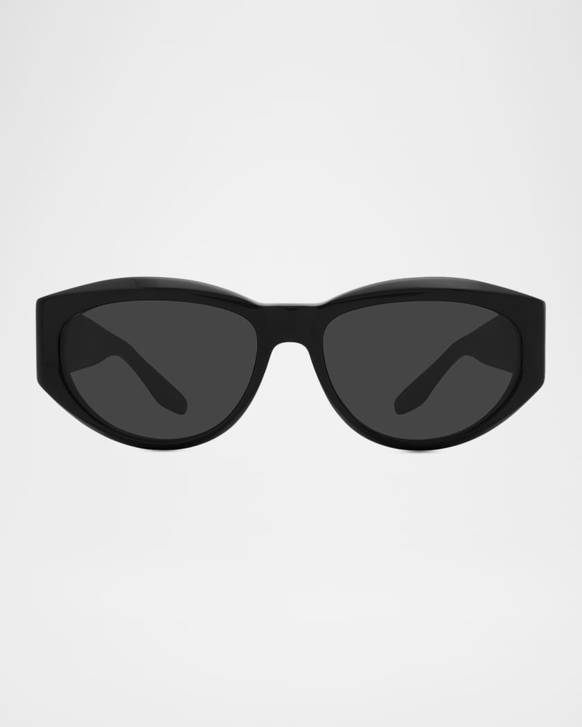 Barton Perreira Robinson 56mm Acetate Oval Sunglasses | Neiman Marcus