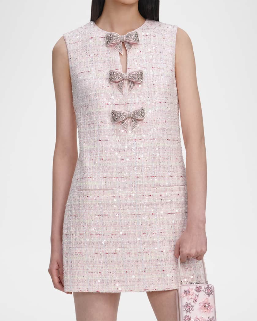 Self-Portrait Ruched Twist-Front Jersey Midi Dress | Neiman Marcus