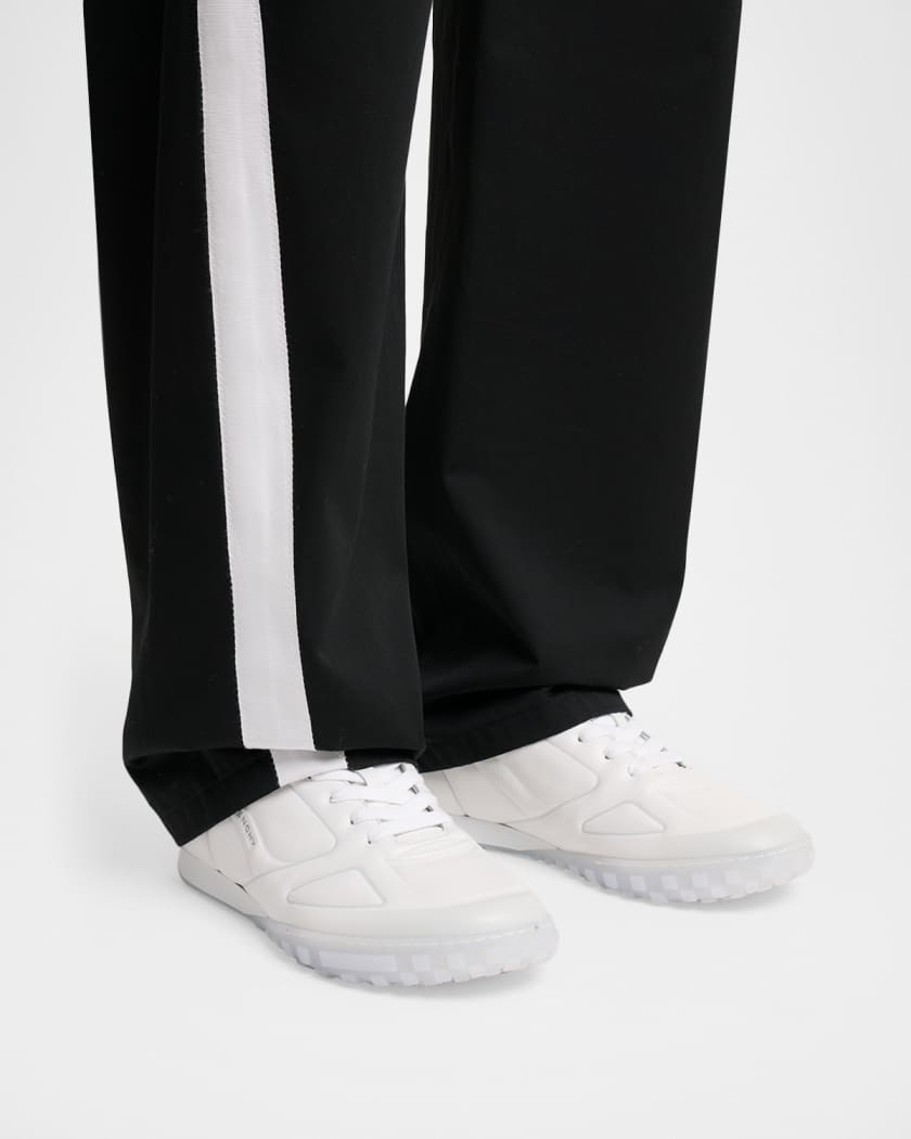 Givenchy Men's New Glide Leather Low-Top Sneakers | Neiman Marcus