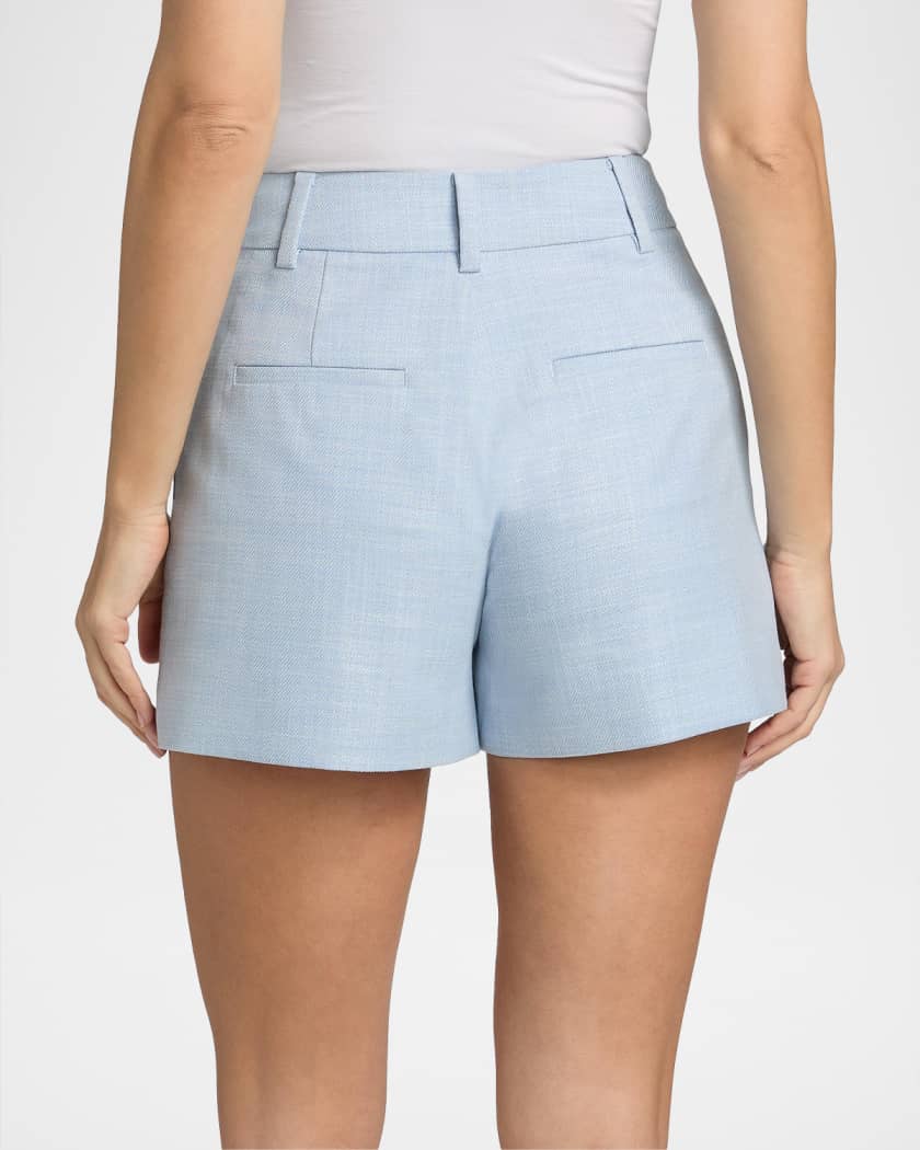 Generation Love Sena Chambray Suiting Shorts | Neiman Marcus