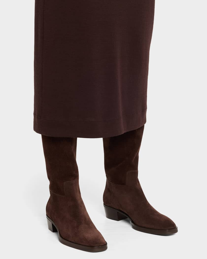 Jimmy Choo 45mm Mave Suede Knee-High Boots | Neiman Marcus