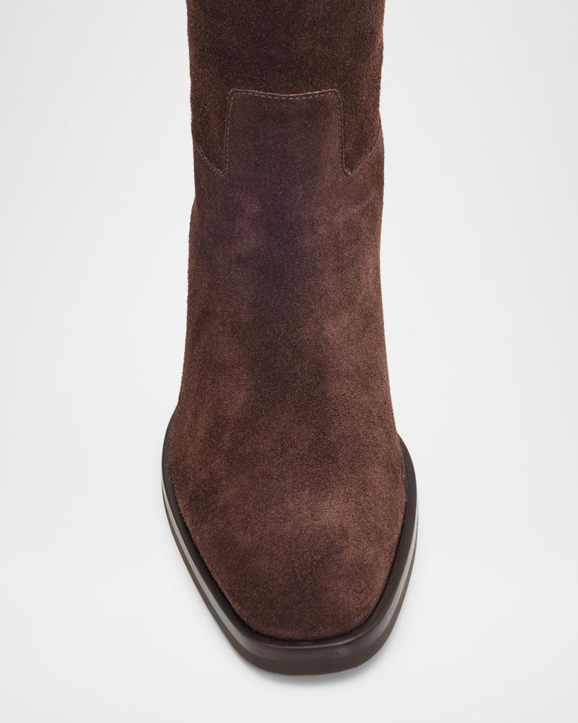 Jimmy Choo 45mm Mave Suede Knee-High Boots | Neiman Marcus