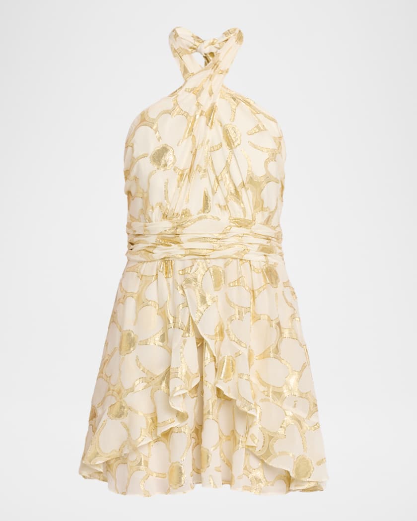 ramy brook embroidered hayley dress Baltic Born Womens Jesenia Embroidered Dress | Off White + Navy