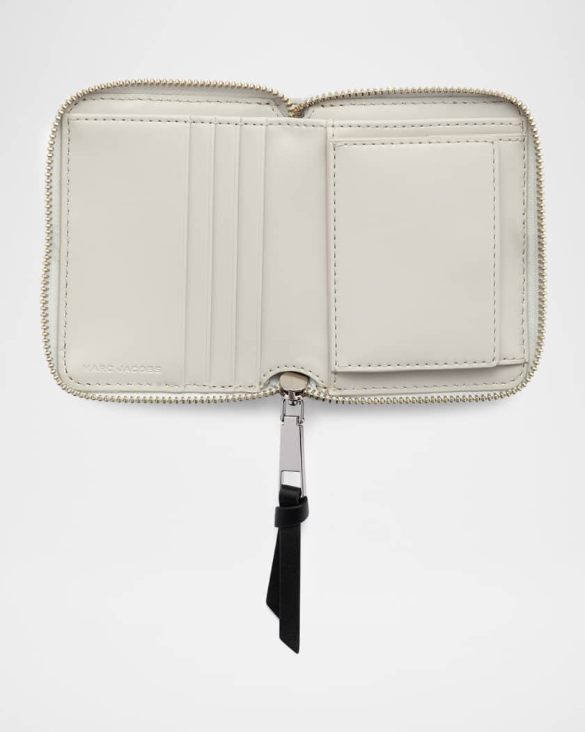 Marc Jacobs The Daisy Denim Mini Compact Wallet | Neiman Marcus