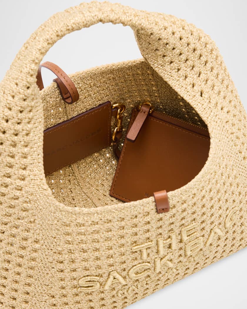 Marc Jacobs The Crochet Mini Sack Bag | Neiman Marcus