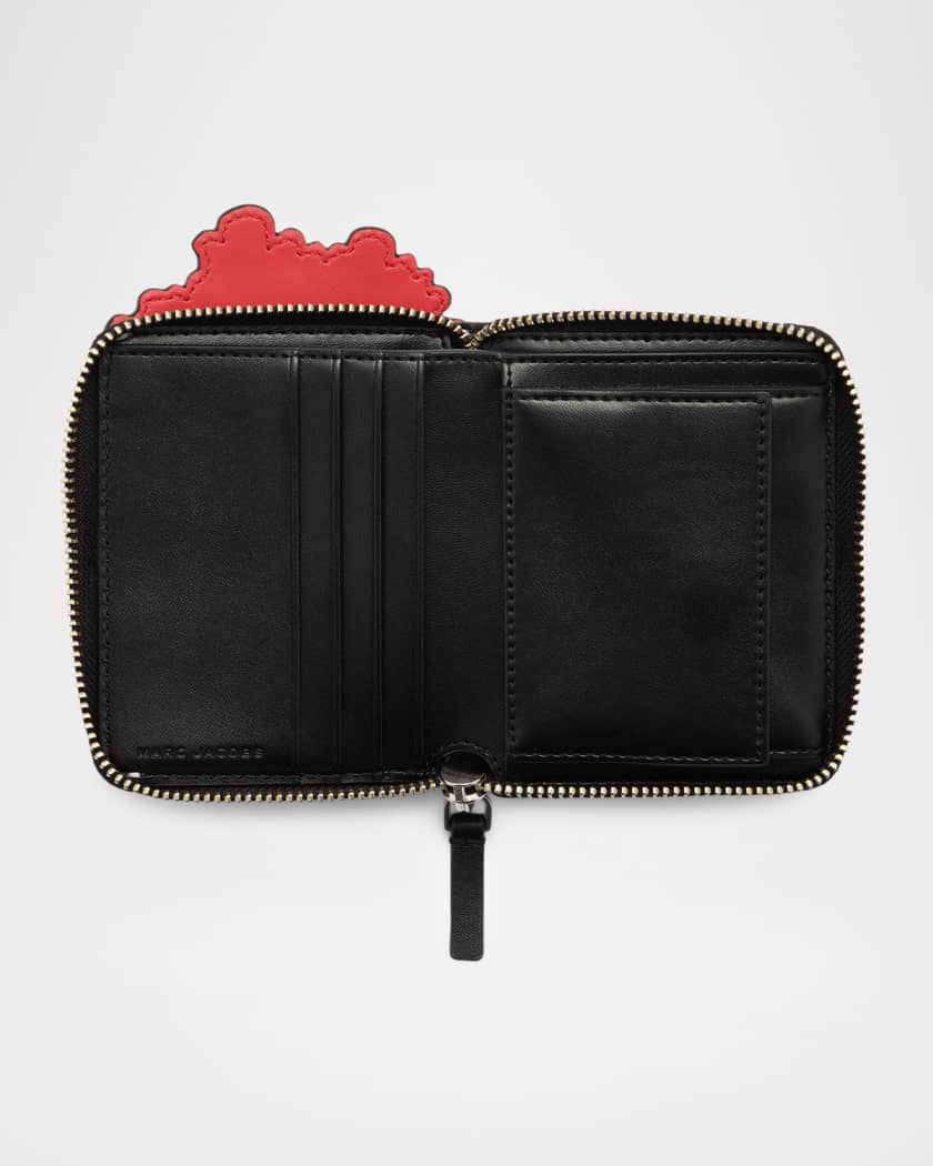 Marc Jacobs Popcorn Slim Compact Wallet | Neiman Marcus
