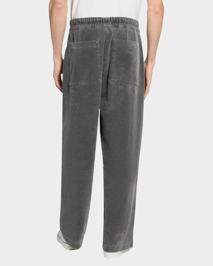 Officine Generale Men's Fernand Washed Corduroy Pants | Neiman Marcus
