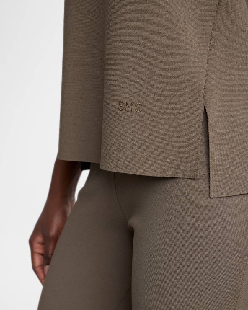 トップス STELLA McCARTNEY  Stella McCartney Iconic Compact Knit Short-Sleeve Top | Neiman Marcus