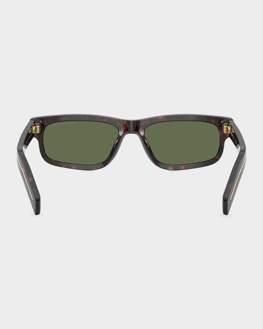 Prada 57MM Rectangular Sunglasses | Neiman Marcus