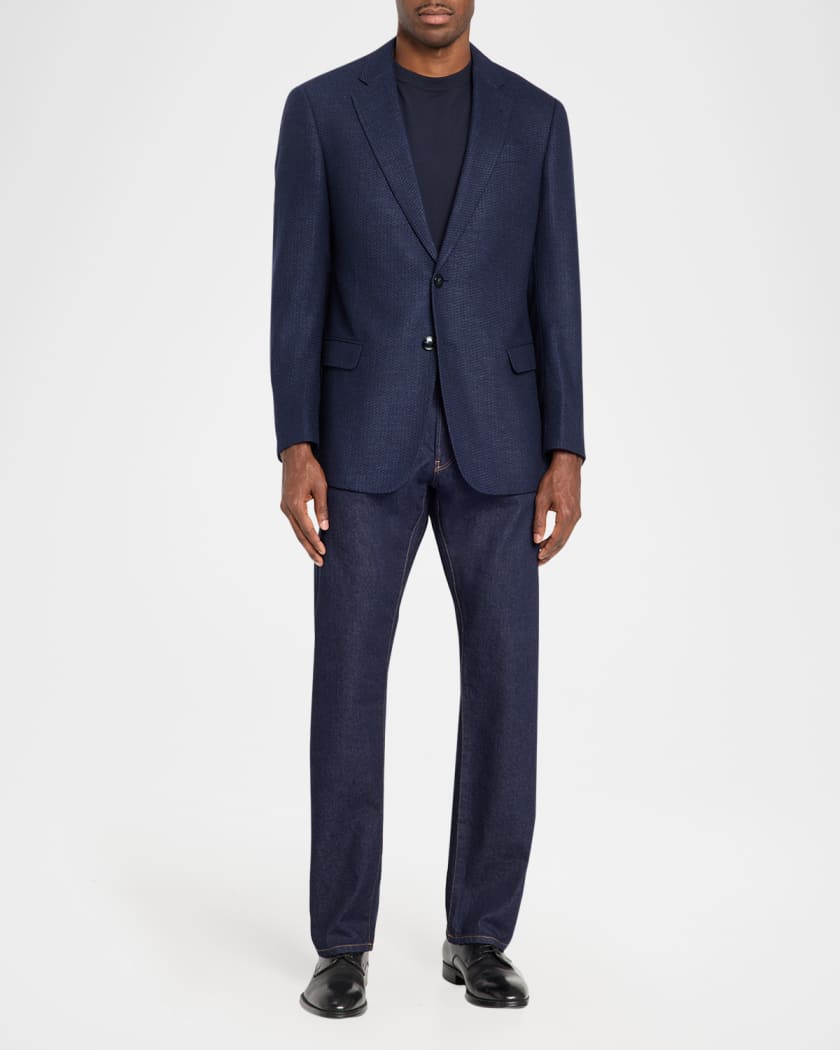 Giorgio Armani Men's Soft Textured Single-Breasted Sport Coat