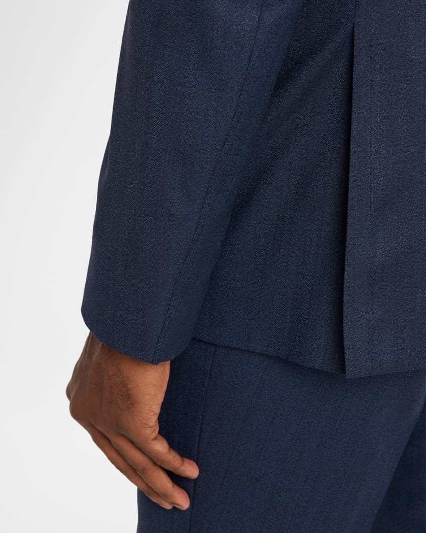 Giorgio Armani Men's Soft Line Chevron Single-Breasted Suit