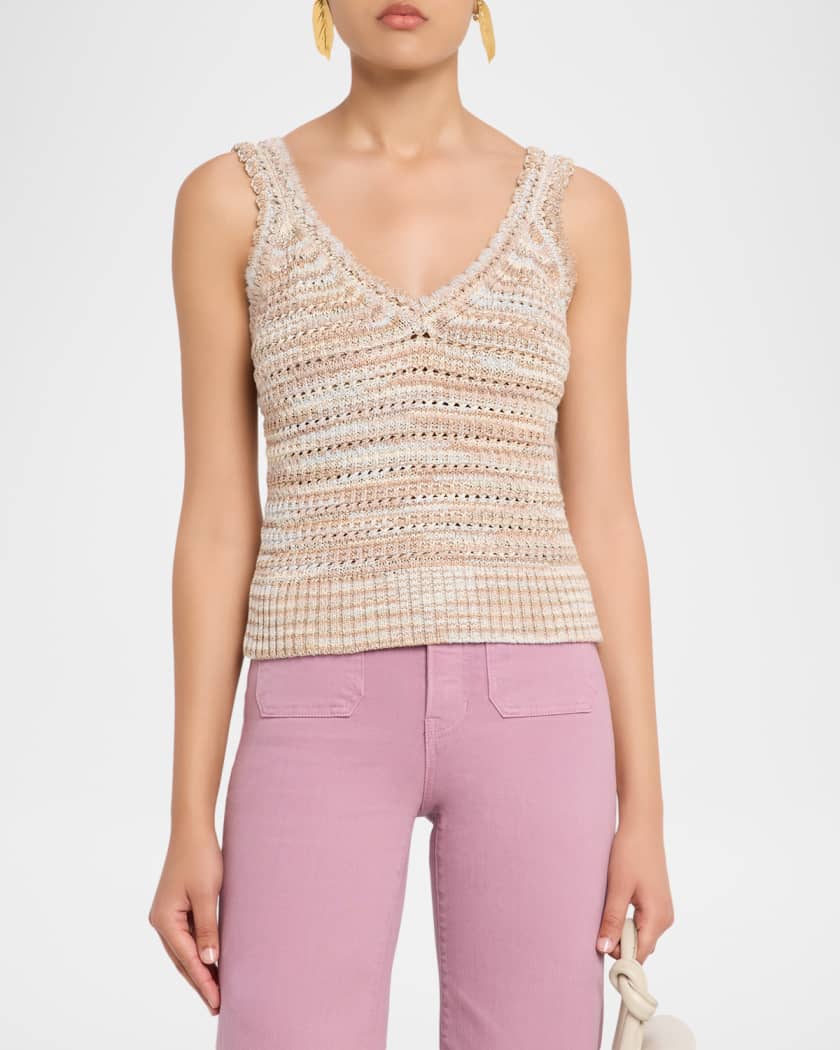 【layerd tank Knit】　アカネウツノミヤ AKANE UTSUNOMIYA（アカネウツノミヤ） ニット セーター 「AKANE