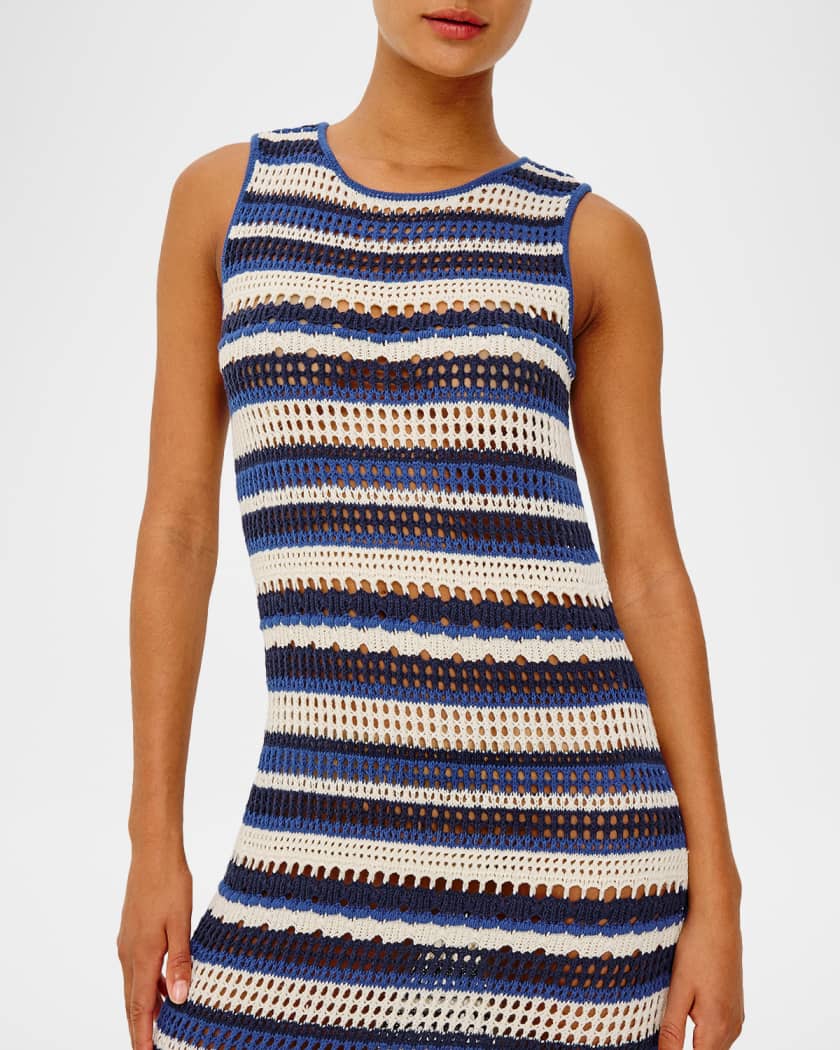 Rails Women's Ana Dress - Blue - Size L - Crete Stripe