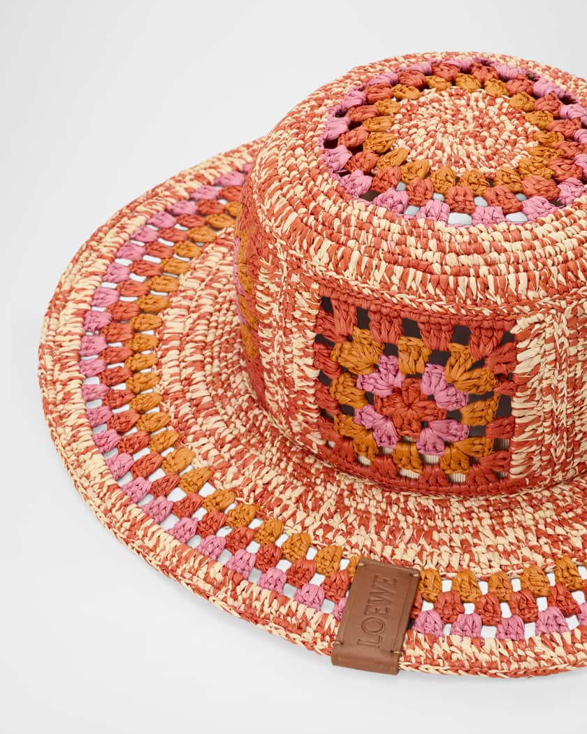値下げ中　LOEWE Paula's IBIZA フィッシャーマンハット Loewe x Paula's Ibiza Raffia Fisherman Hat | Neiman Marcus