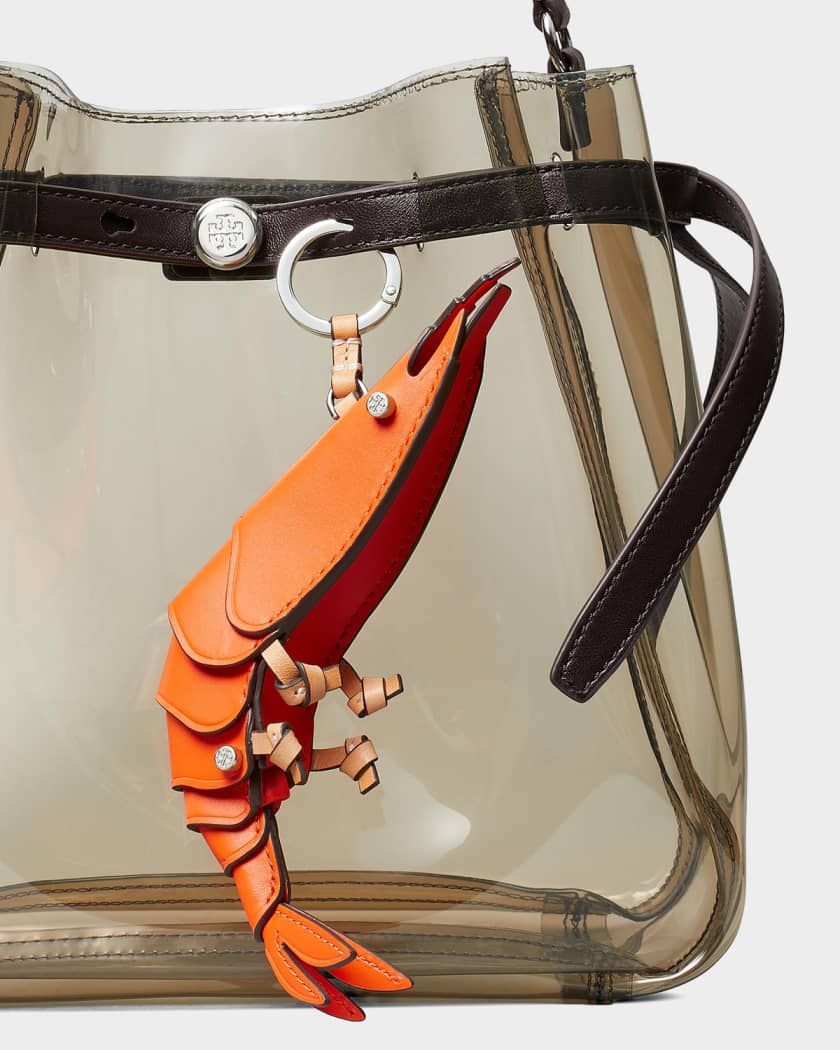 Tory Burch Prawn Leather Bag Charm | Neiman Marcus