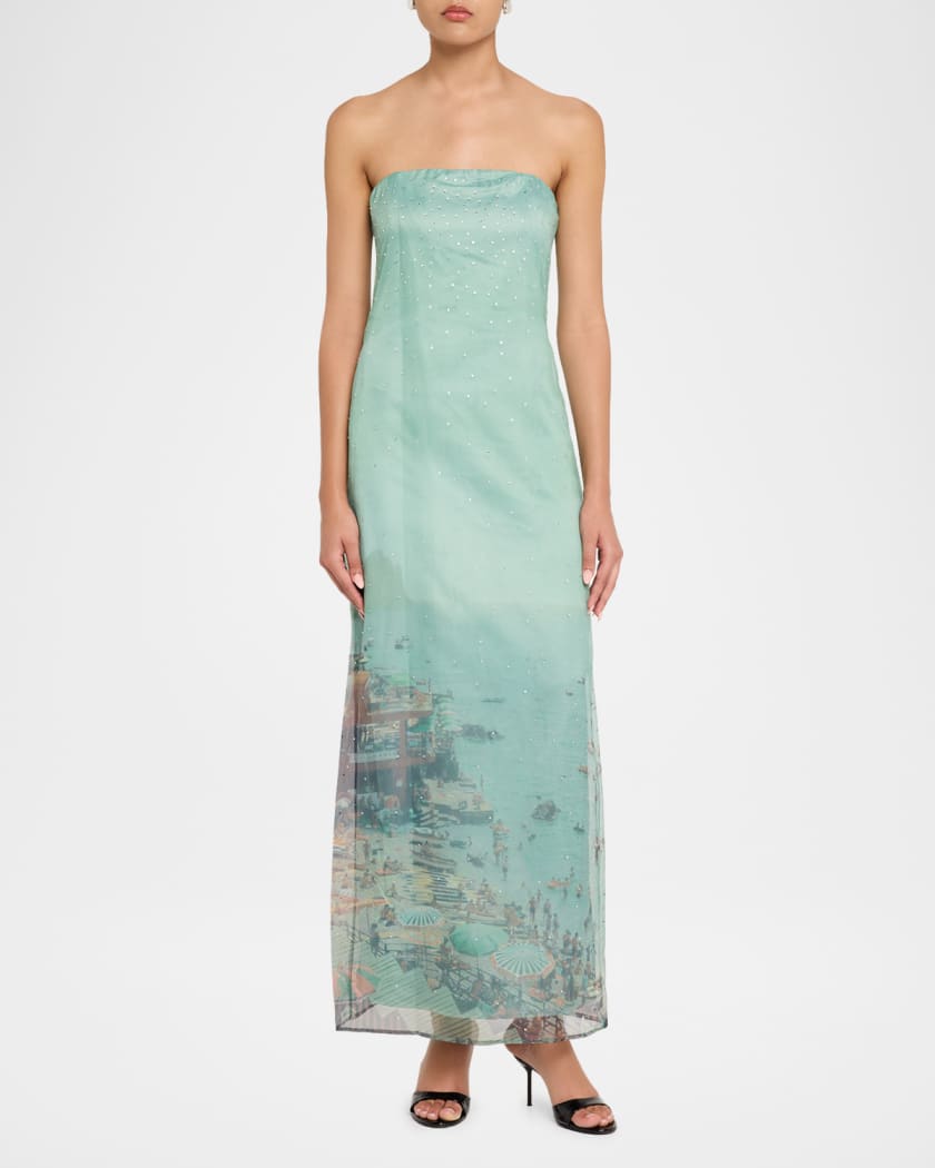 STAUD Amara Embellished Maxi Dress | Neiman Marcus