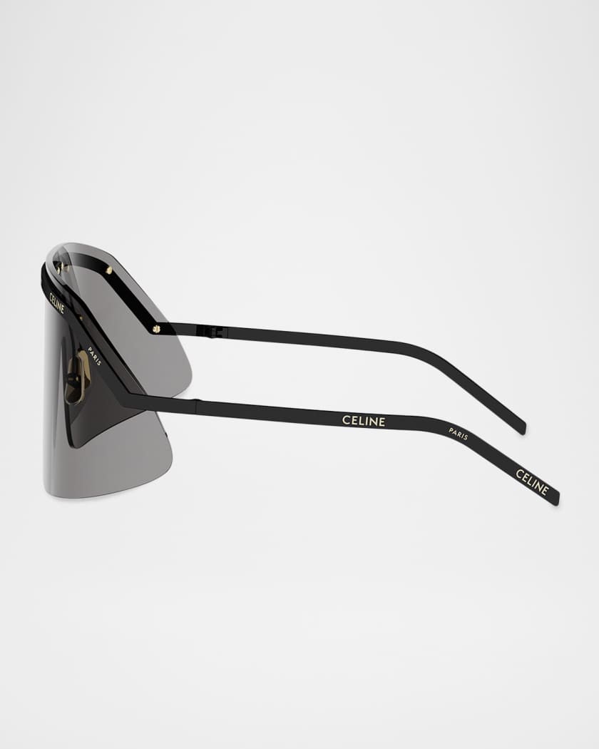 CELINE セリーヌ マカダム ラインストーン サングラス y2k Celine Morning Shade Metal Mask Sunglasses | Neiman Marcus