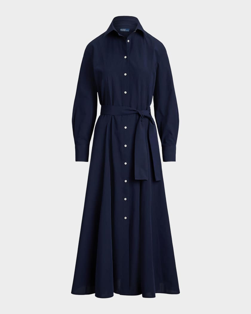 polo ralph lauren pleated midi dress POLO RALPH LAUREN Pleated Wool Ribbed-Knit Midi Dress