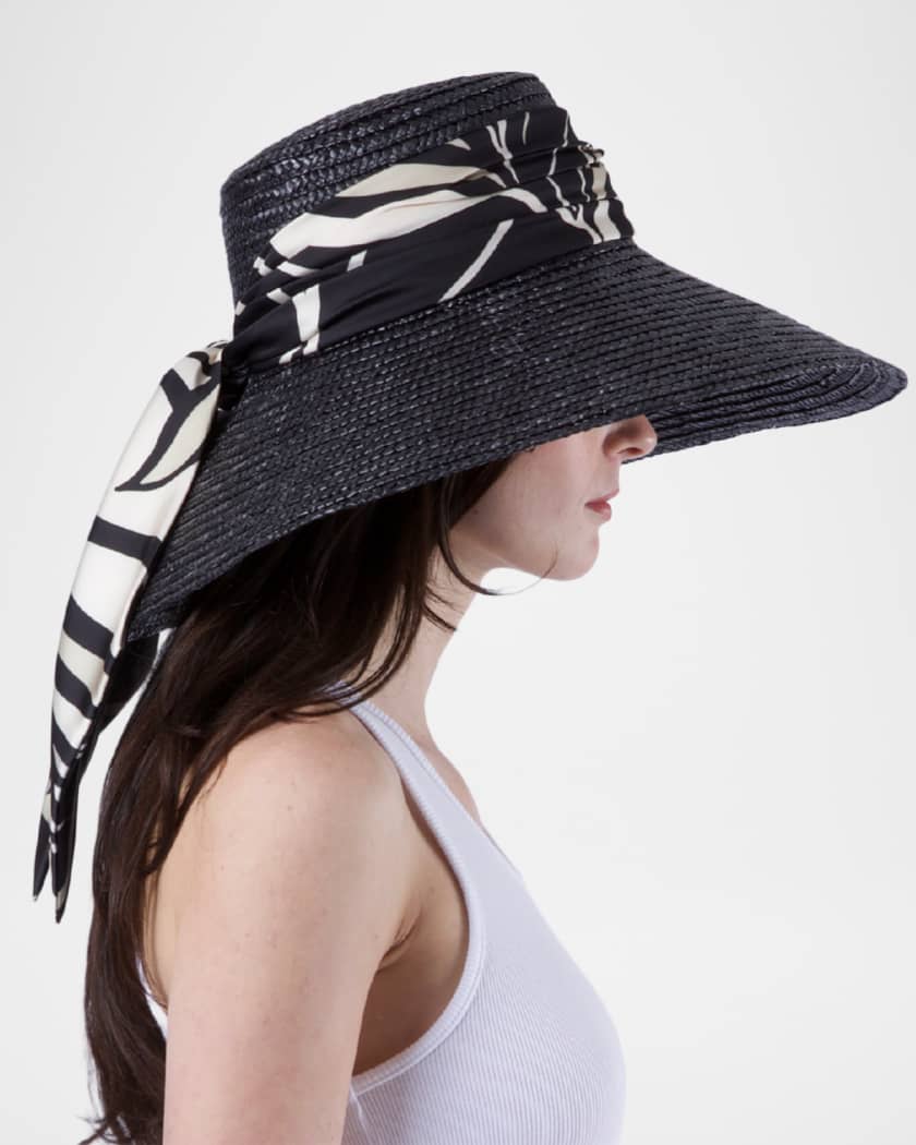 Eugenia Kim Mirabel Straw Wide-Brim Sun Hat | Neiman Marcus