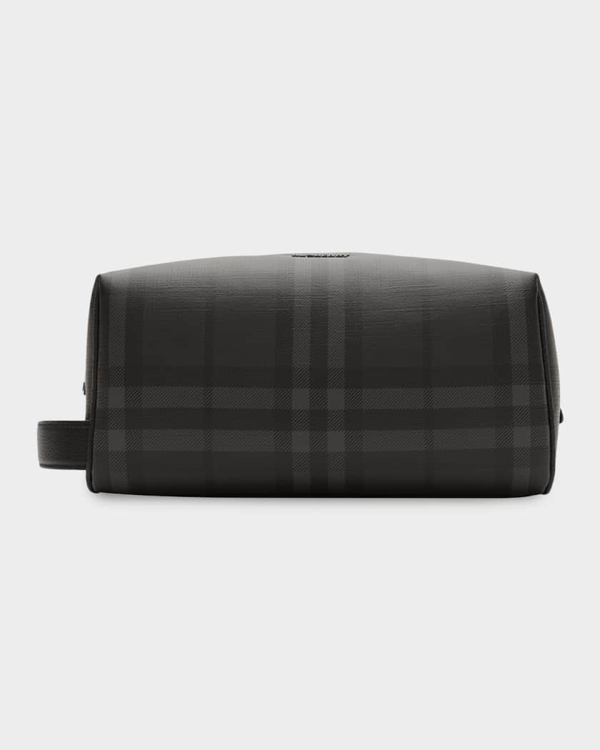 burberry toiletry travel bag Burberry Men's City Check Travel Toiletry Bag