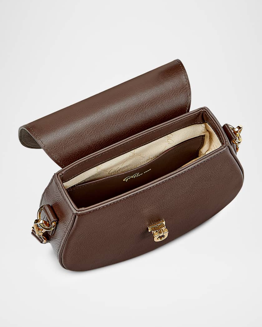 Gigi New York x Jennifer Palpallatoc Sophia Leather Saddle Bag