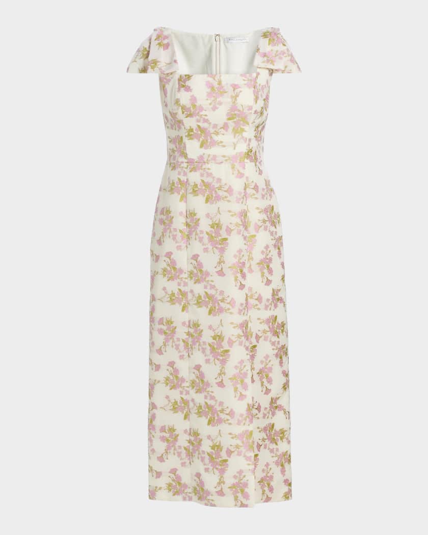 open lace back dress Ina Tea Length Dress – Kay Unger main image 0