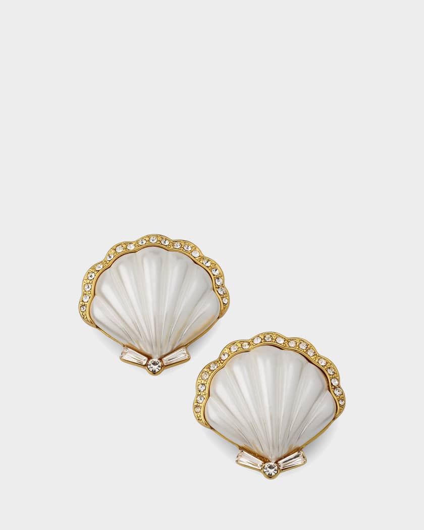 Golconda by Kenneth Jay Lane 18K-Gold-Plated, Imitation Pearl &amp
