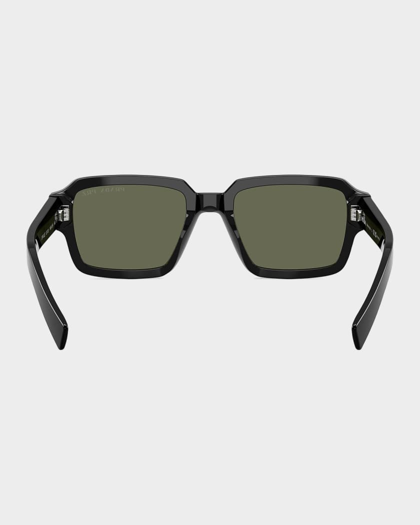 Prada 52MM Transparent Acetate Sunglasses | Neiman Marcus