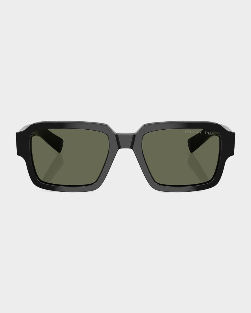 Prada 52MM Transparent Acetate Sunglasses | Neiman Marcus