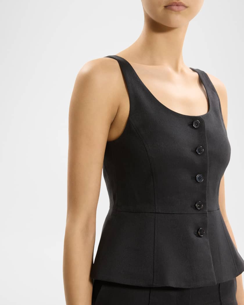 【お値下げ中】Acka. peplum tweed vest peplum tweed vest – Acka online store