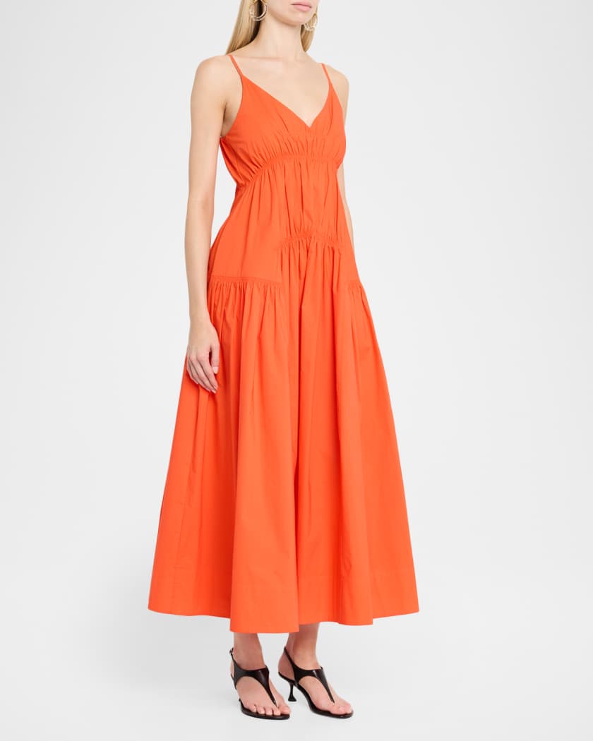 green maxi dress sleeves Patricia Green Extreme Plunge Long Sleeve Maxi Dress With Tie Detail – Club  L London main image 0