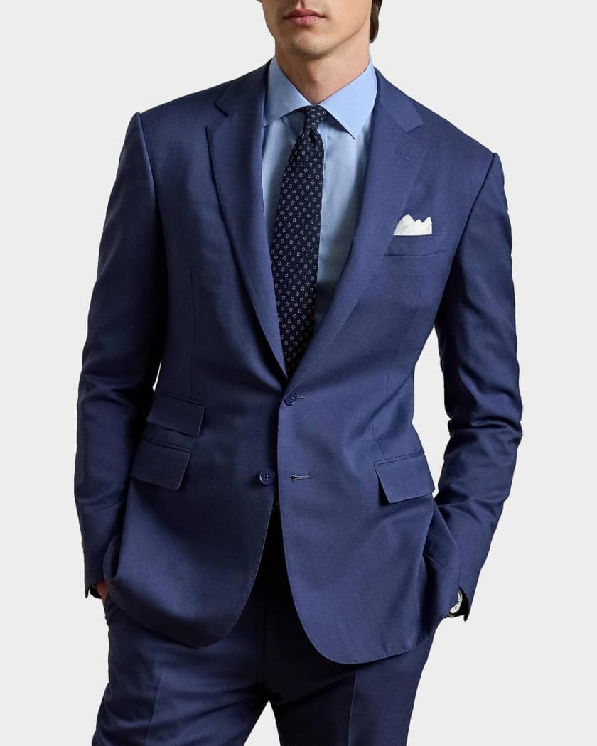 Ralph Lauren Purple Label Men's Super 150s Wool 2-Piece Two-Button