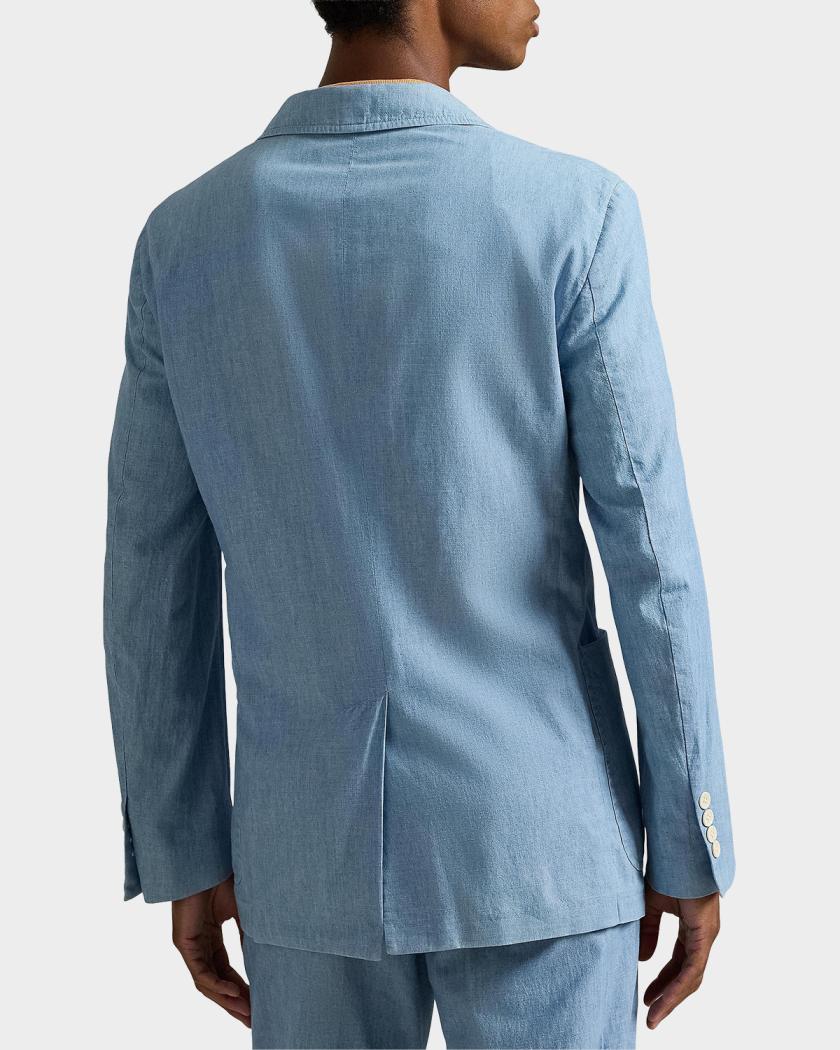 Polo Ralph Lauren Men's Chambray Cotton Sport Coat | Neiman Marcus
