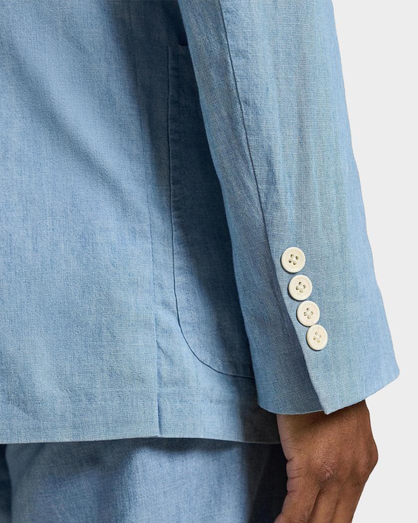 Polo Ralph Lauren Men's Chambray Cotton Sport Coat | Neiman Marcus