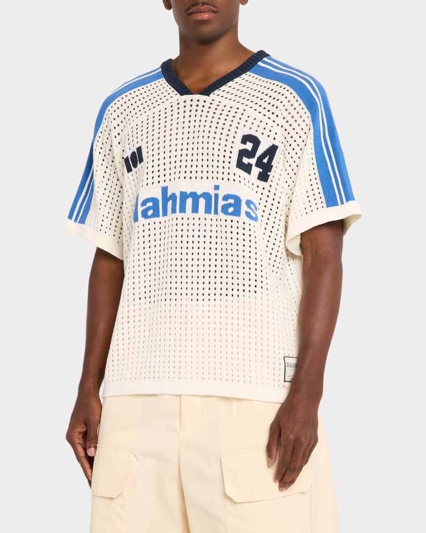 NAHMIAS Cotton Knit Soccer Jersey | Neiman Marcus