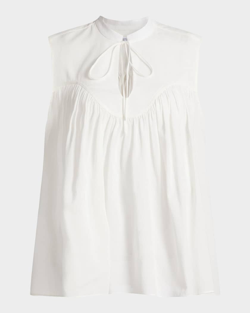 Derek Lam 10 Crosby Chase Yoked Top | Neiman Marcus
