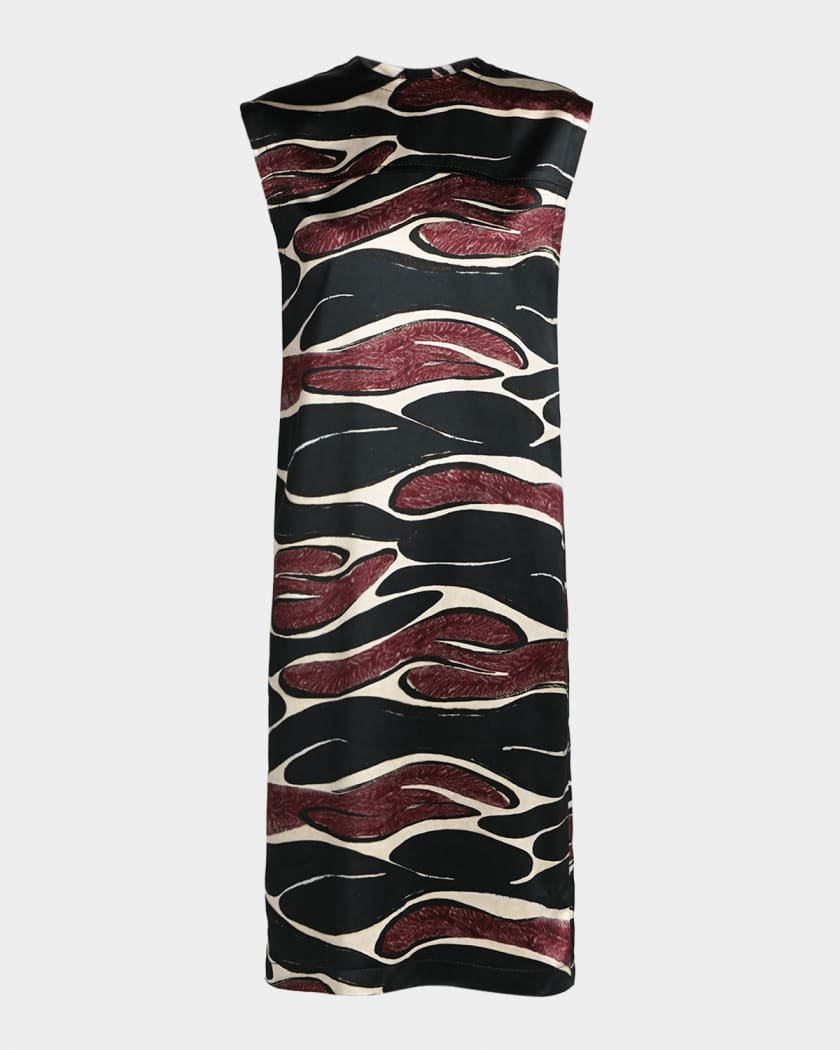 marni midi dress Marni Women's V Neck Long Dress - Blue - Size 42 IT/6 US