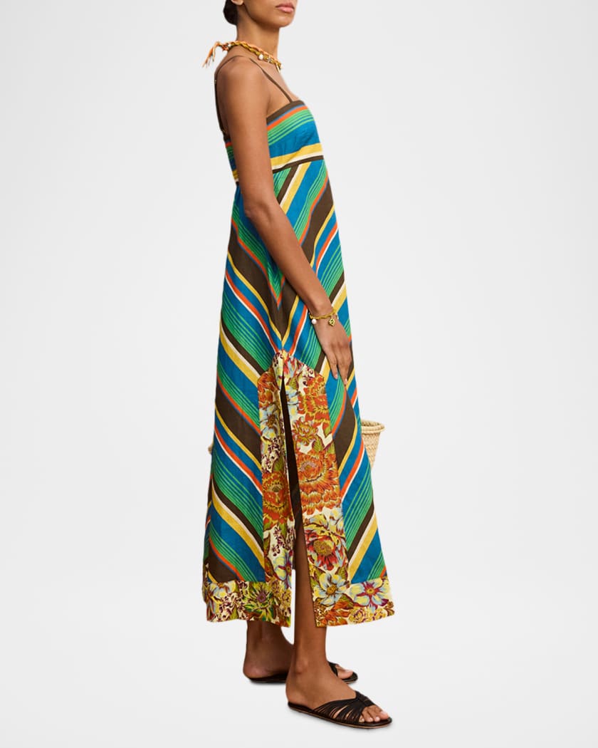 knee length dresses for ladies ALÉMAIS Cece Spliced Midi Dress 10 AU/UK (6 US) main image 0