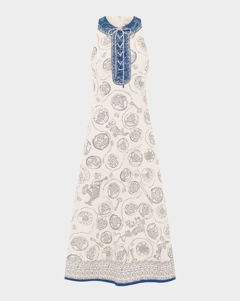knee length dresses for ladies 7221 Lucky Linen Dress Citron-P